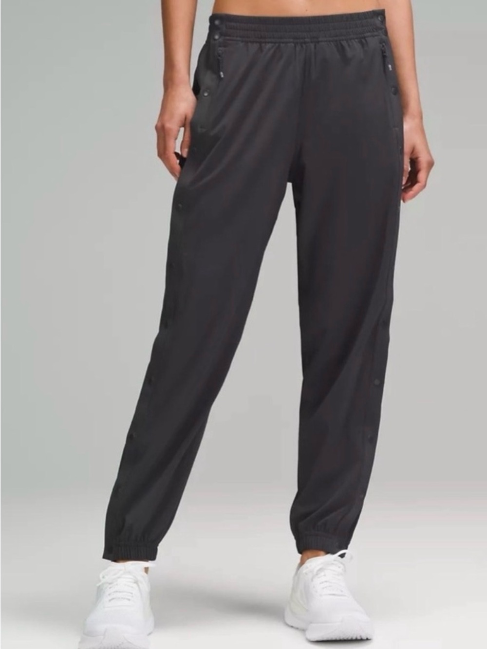 Lululemon Tearaway Mid-Rise Track Pant Size 6 Black LW5GAXS